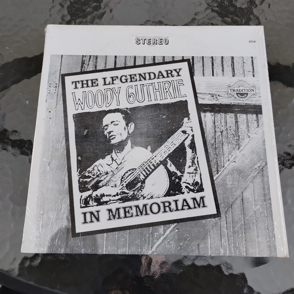 Woody Guthrie In Memorial Vinyl Record Album